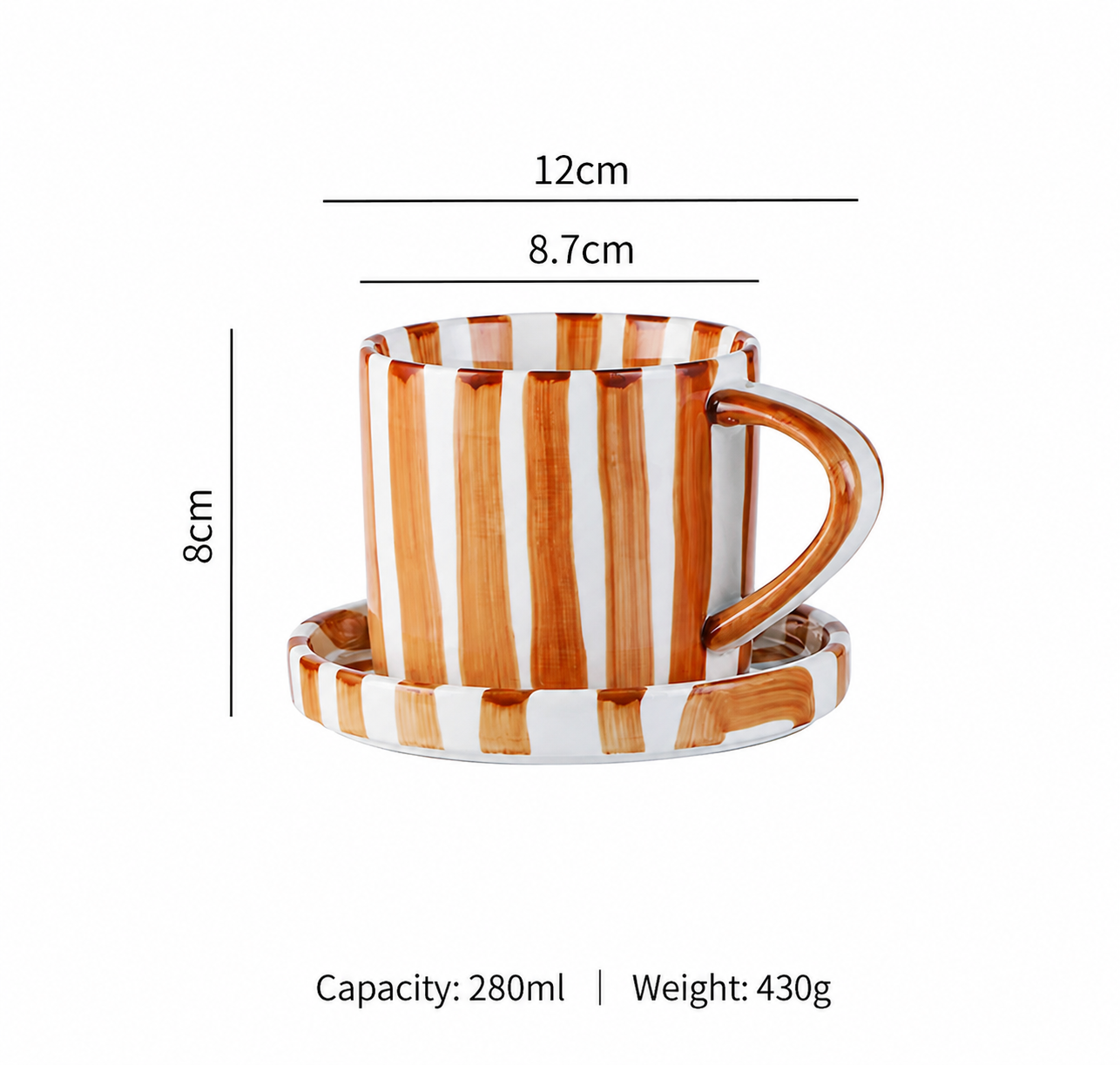 Stripe Mug Collection