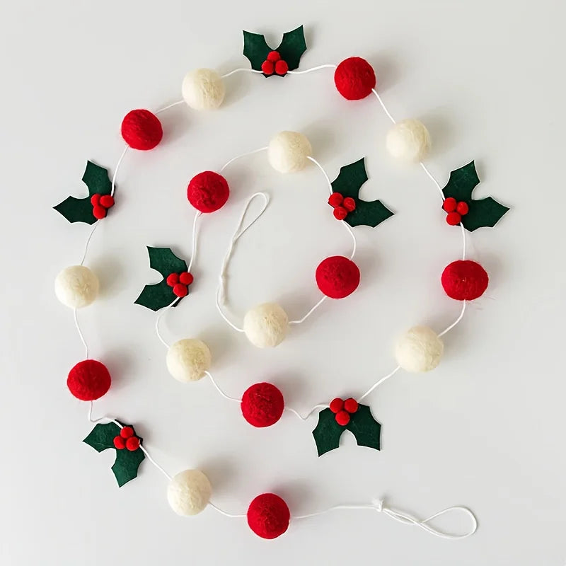 Felt Christmas Garland
