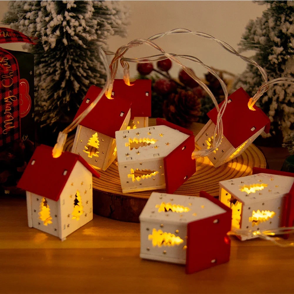 Christmas House String Lights