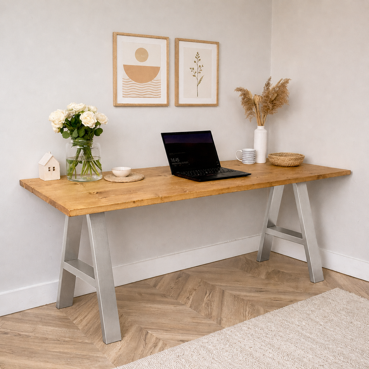 Office Desk - A Frame Legs