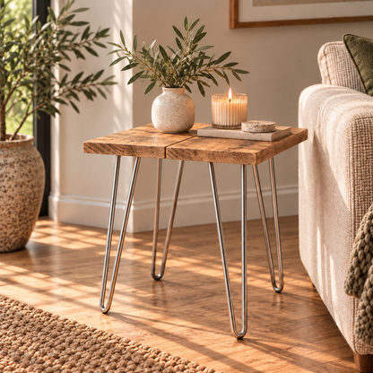 Side Table - Hairpin Legs