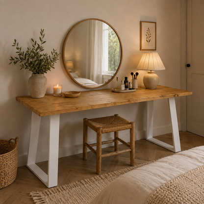 Dressing Table - Trapeze Legs
