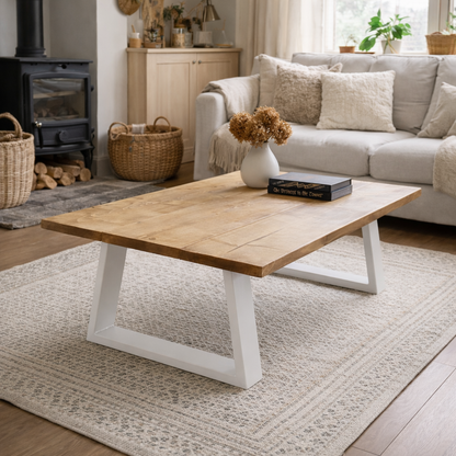 Coffee Table - Trapeze Legs