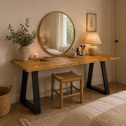 Dressing Table - Trapeze Legs