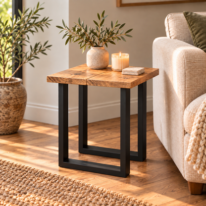 Side Table - Square Frame Legs