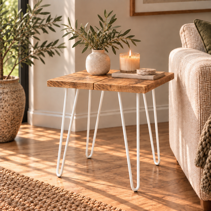 Side Table - Hairpin Legs