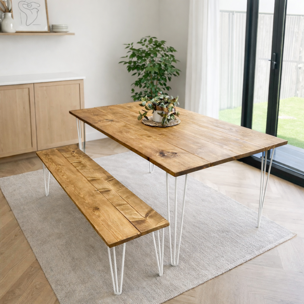 Dining Table - Hairpin Legs
