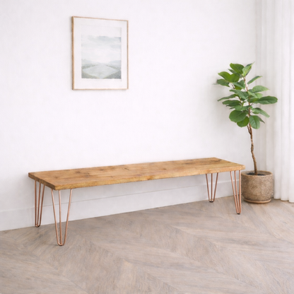 Bench - Hairpin legs