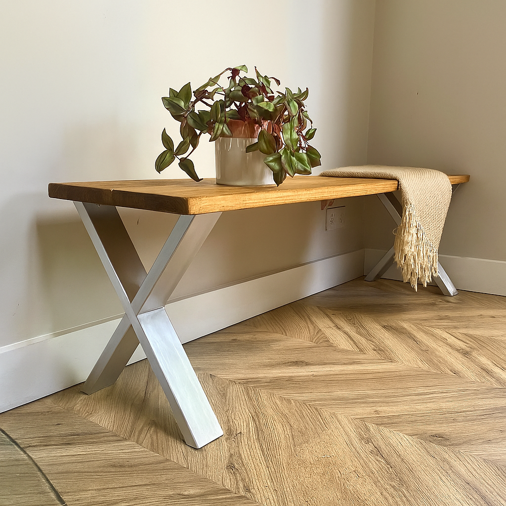 Bench -  X Frame Legs