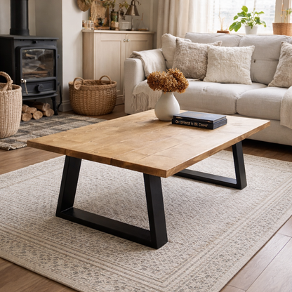 Coffee Table - Trapeze Legs