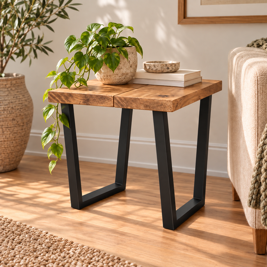 Side Table - V Frame Legs