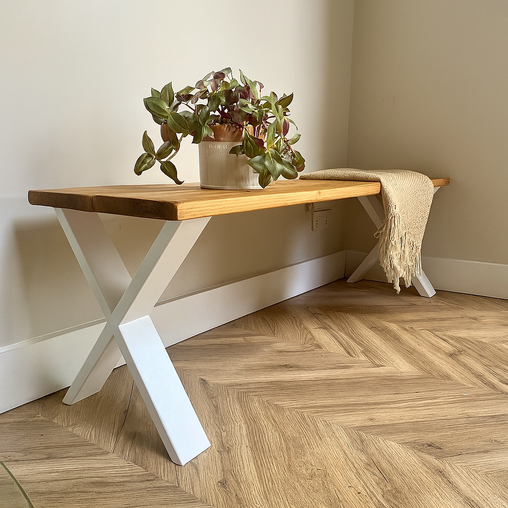 Bench -  X Frame Legs