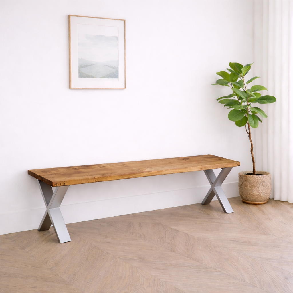 Bench -  X Frame Legs