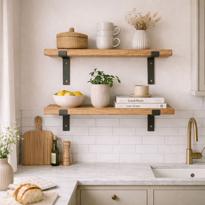 Shelf - Lipped Brackets (Down)