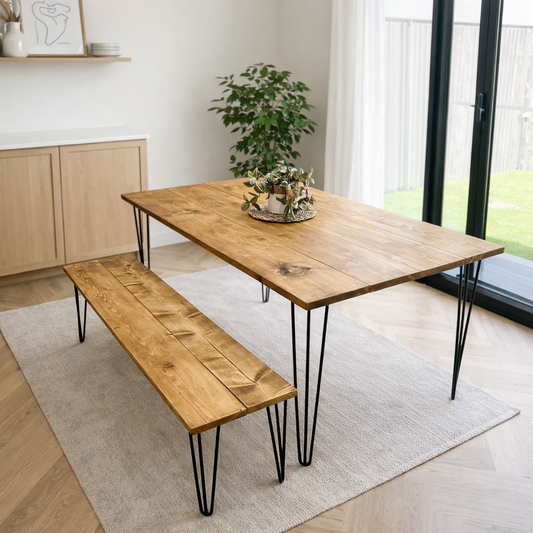 Dining Table - Hairpin Legs