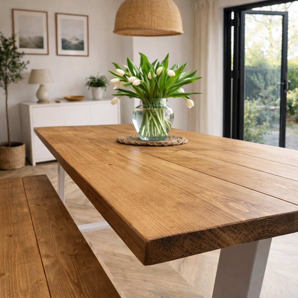 Dining Table - V Frame Legs