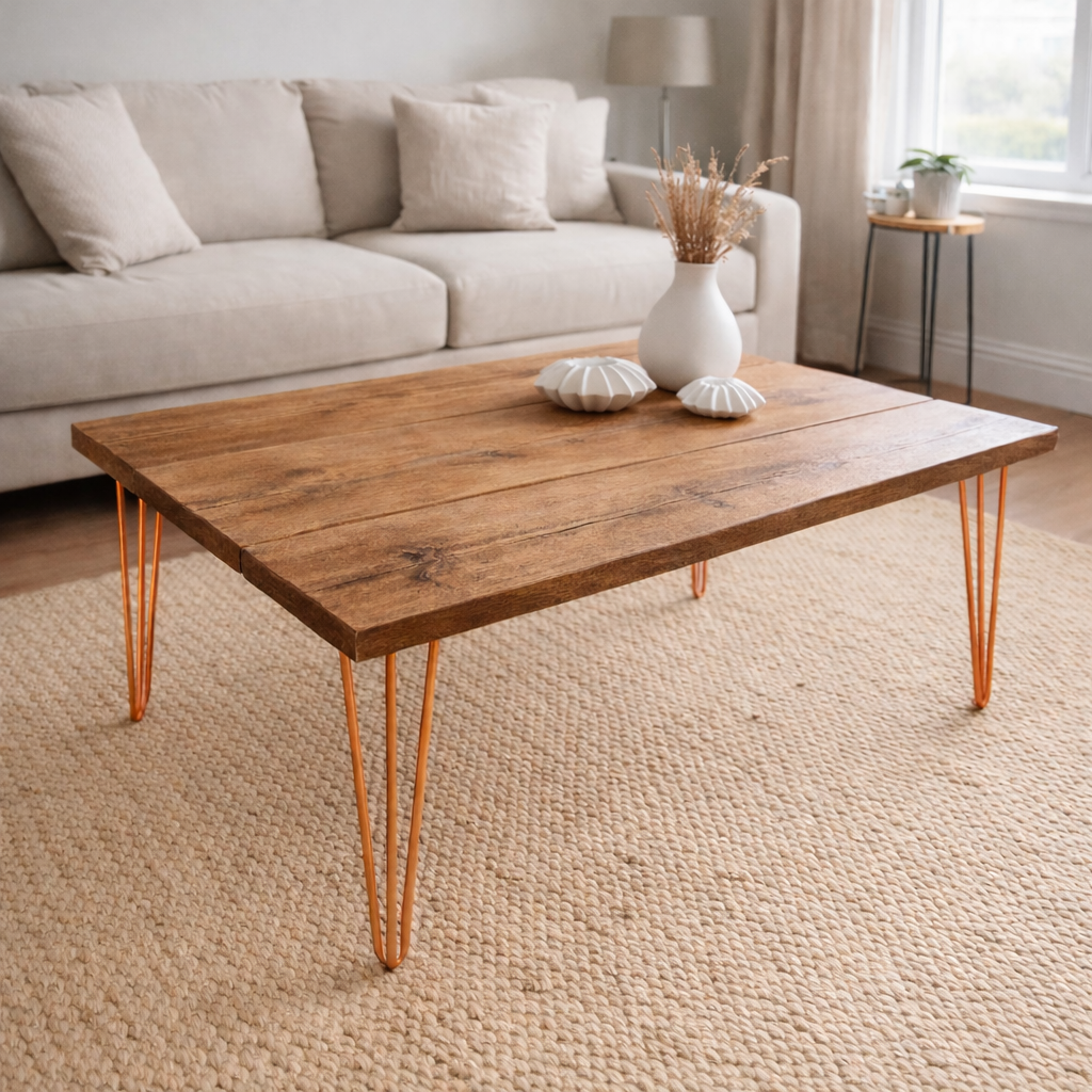 Coffee Table - Hairpin Legs