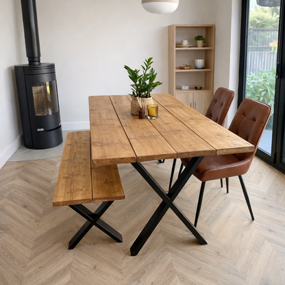 Bench -  X Frame Legs