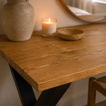 Dressing Table - X Frame Legs