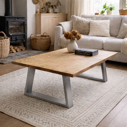 Coffee Table - Trapeze Legs