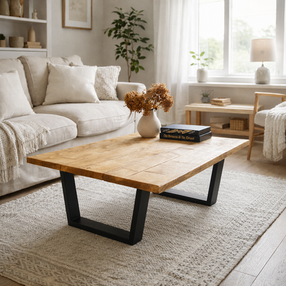 Coffee Table - V Frame Legs