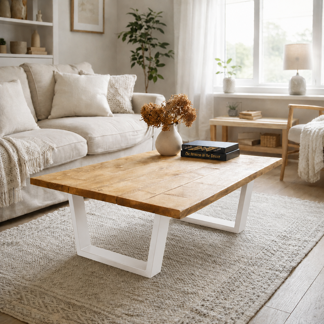 Coffee Table - V Frame Legs