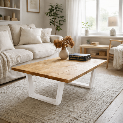 Coffee Table - V Frame Legs