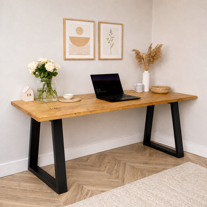Office Desk - Trapeze Legs