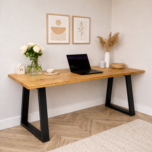 Office Desk - Trapeze Legs