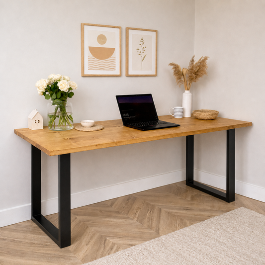 Office Desk - Square Frame Legs