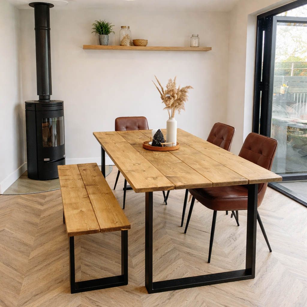 Dining Table - Square Frame Legs