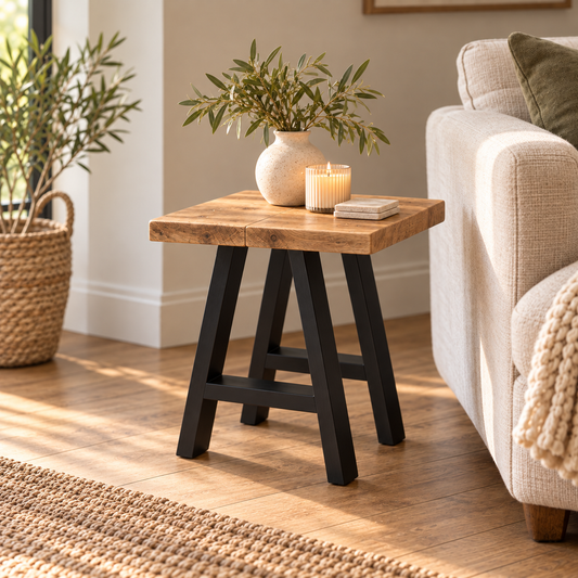 Side Table - A Frame Legs