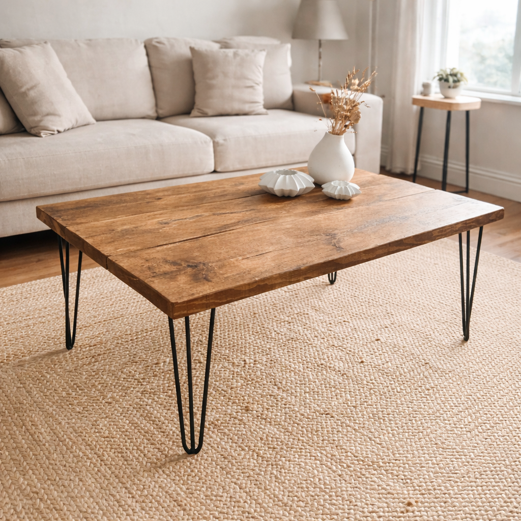 Coffee Table - Hairpin Legs
