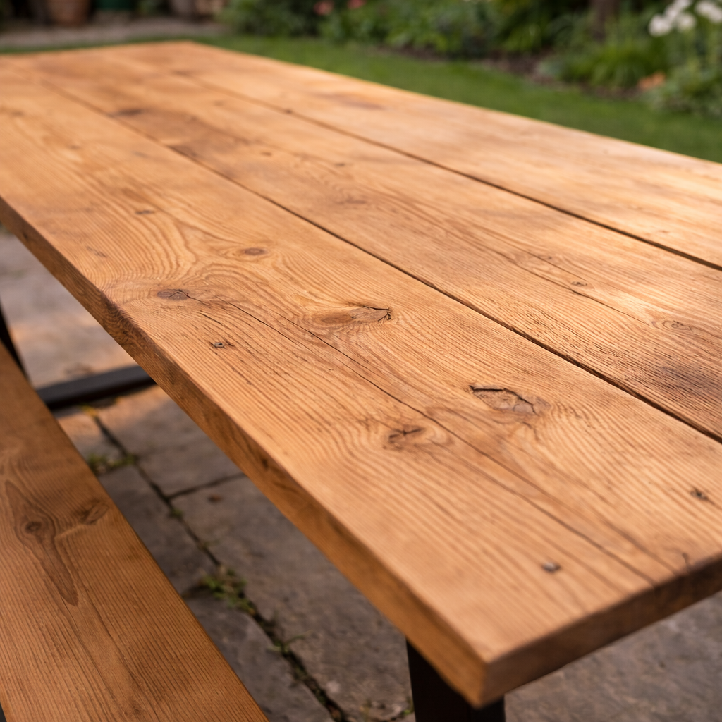 Square Frame Garden Table