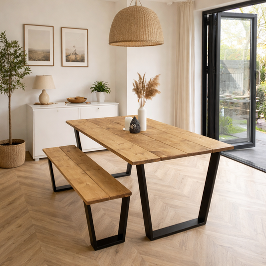 Dining Table - V Frame Legs