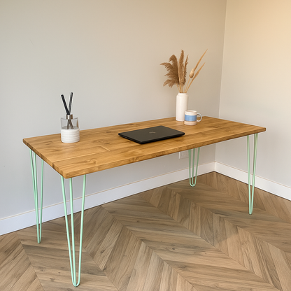 Office Desk - Hairpin Legs