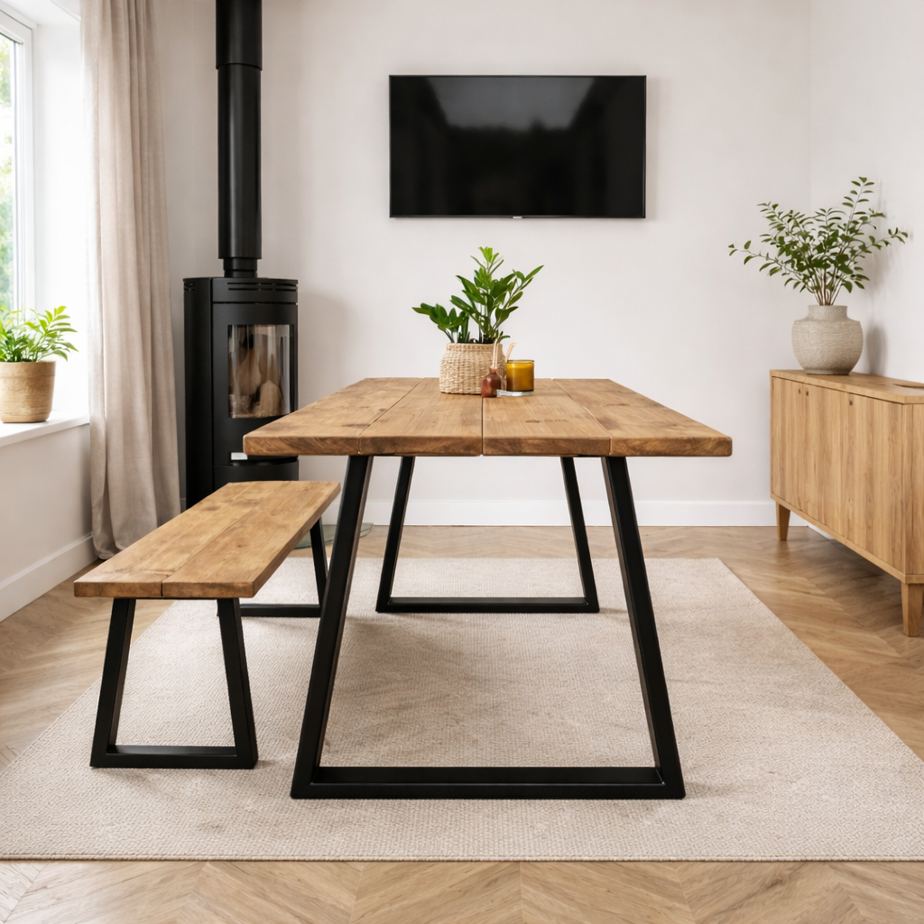 Dining Table - Trapeze Legs