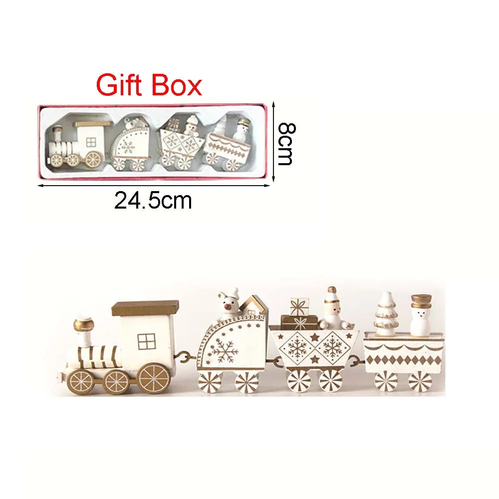 Wooden Train Decoration