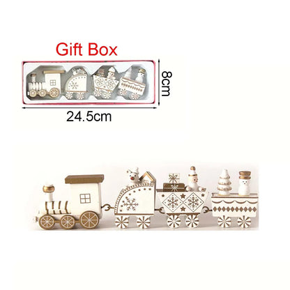 Wooden Train Decoration