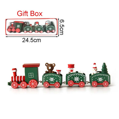 Wooden Train Decoration