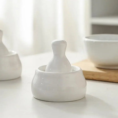 Ceramic Pestle & Mortar