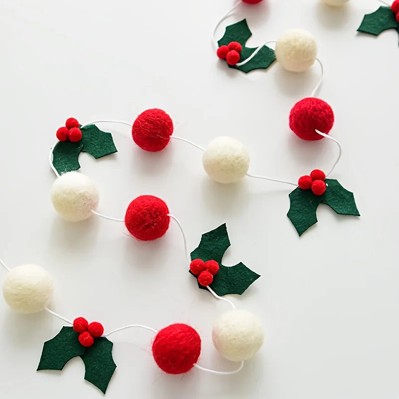 Felt Christmas Garland