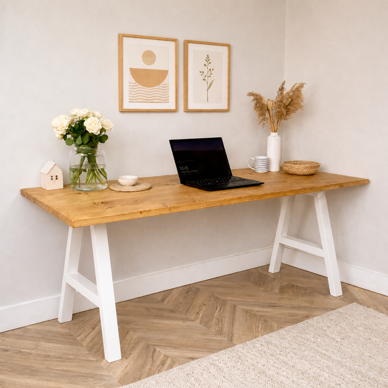 Office Desk - A Frame Legs